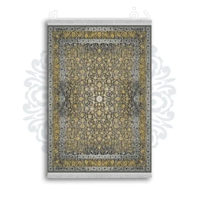 *جدید* فرشینه از جنس پارچه شانل مخمل ترک طرح فانتزی برند دفه کد 103