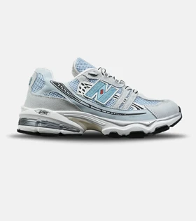 کفش کتانی مردانه و زنانه طوسی آبی NEW BALANCE 758 مدل 9022