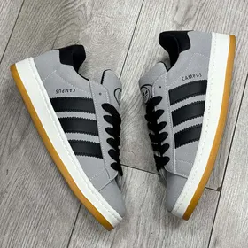 کفش و کتانی مردانه مدل ADIDAS_CAMPUS آدیداس کامپوس رنگ طوسی مشکی