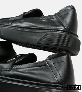 کالج مردانه مشکی Bottega Veneta مدل 6967