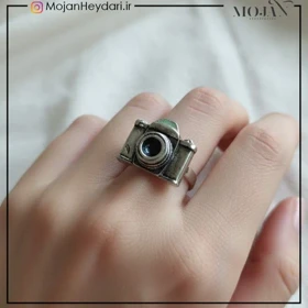 انگشتر ورشو طرح دوربین زنانه کدv720