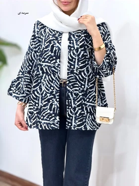 تونیک مانتویی لینن ناز مهر