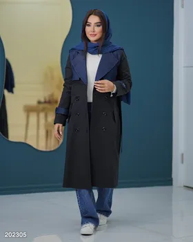 بارانی زنانه مدل نسترن کد 2023