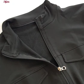 تیشرت آستین بلند ورزشی زنانه رنگ مشکی ماییلدا مدل 5345-713