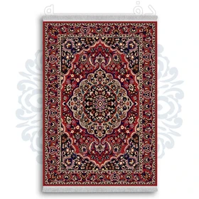 فرشینه از جنس پارچه هازان مخمل ترک طرح سنتی و مدرن برند دفه کد DDSS55