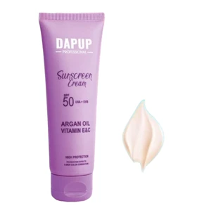 کرم ضدآفتاب دپاپ spf50 حاوی روغن آرگان شماره 1
