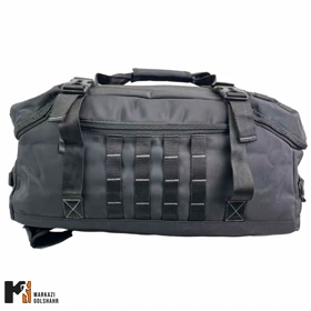 کیف ورزشی تاکتیکالی طرح چریکی کد 1002 (مشکی)