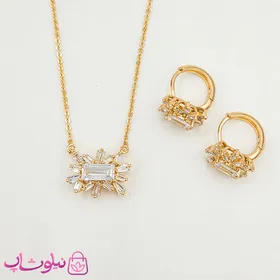 نیم ست زنانه ژوپینگ طلایی