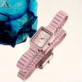 ساعت زنانه مستطیلی Fencci 880 (صورتی)