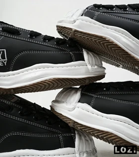 کفش کتانی مردانه مشکی سفید BLAKEY LOW SNEAKER