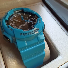 ساعت اسپرت بی بی جیشاک بندآبی براق