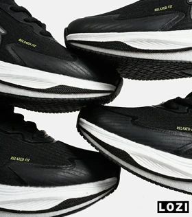 کفش کتانی مردانه و زنانه مشکی سفید نایک NIKE PEGASUS target