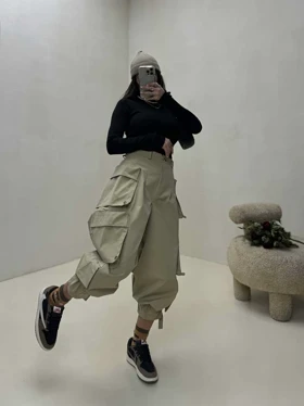 شلوار کارگو دمپابندی