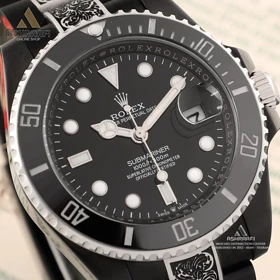ساعت رولکس حکاکی ساب مارینر Rolex Submariner Engraved KS