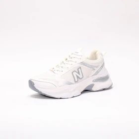 کفش اسپرت زنانه بهاره اسپرت مدل نیوبالانس (طوسی - سفید)