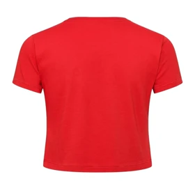 کراپ تیشرت آستین کوتاه زنانه مدل خرس 1212