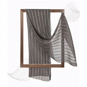 شال طرح راه راه زنانه - 39251738