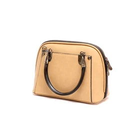 کیف چرم زنانه نیکان گام کد 02 (کرم)