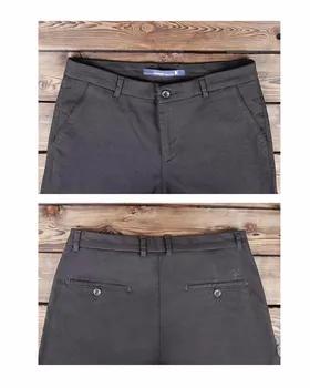 شلوار کتان مردانه ساده راسته