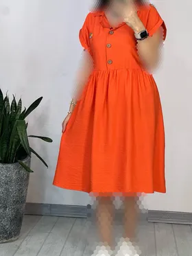 پیراهن جلو دکمه راز