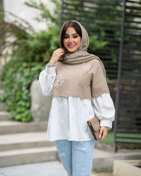مانتو دخترونه مدل ژینا کد 1575