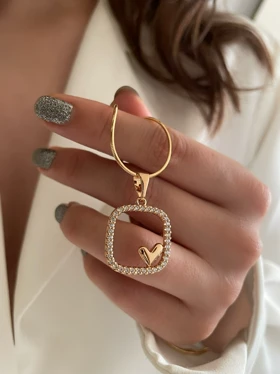 گردنبند قلب ژوپینگ