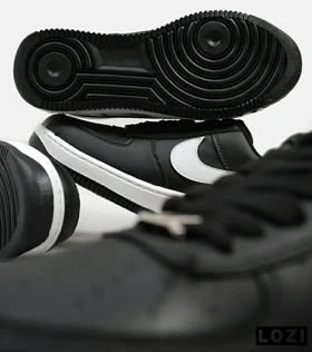 کفش بزرگ پا مشکی سفید NIKE AIR FORCE