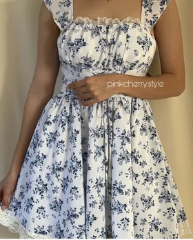 پیراهن رز ابی