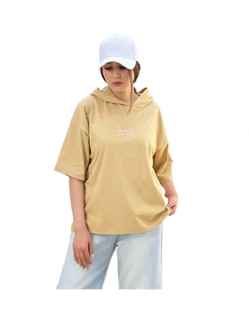 تیشرت باکسی پاپیون