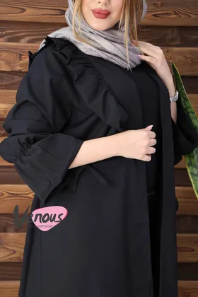 مانتو عروسکی یقه چین