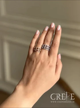 انگشتر ژوپینگ نگین‌دار