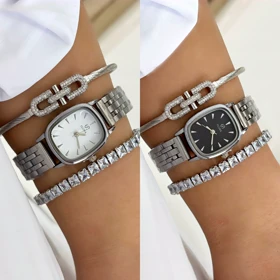 ساعت فلورا صفحه مستطیل زنانه 940