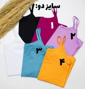 تاپ ساده مدادرنگی کد 706
