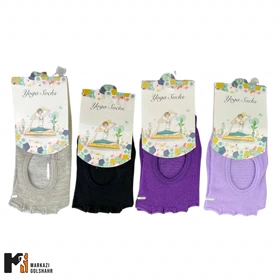 جوراب پیلاتس ضد لغزش کد 102