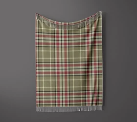 شال مبل ریش دار sofa shawl 151