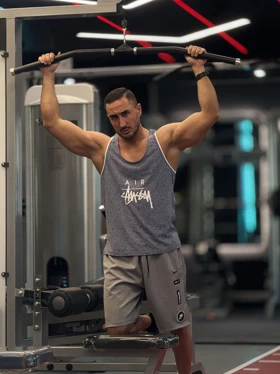 رکابی ورزشی حلقه‌ای Nike Stussy پارچه نخ پنبه