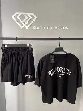 ست تیشرت شلوارک(brooklyn)