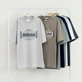 تیشرت مردانه یقه گرد BREAK | آی بولک