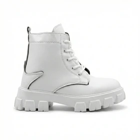 نیم بوت بندی رکسانا سفید کد 295066