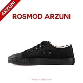 کتانی کانورس آل استار ساق کوتاه تمام مشکی - Converse All Star OX Black/Black