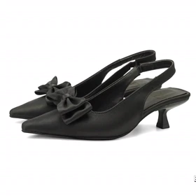 کفش مجلسی زنانه پاشنه‌دار 3 سانت مدل sandal valentino _ 4003p