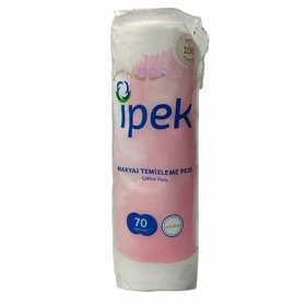 پد آرایش پاک کن ایپک ipek بسته 70 عددی اصل ترکیه