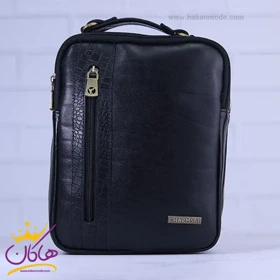 کیف دوشی چرم چرمسال کد 620 (مشکی)