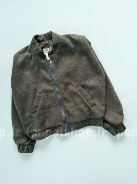 بامبر فوتر ساده جیب‌دار