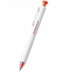 خودکار مشکی ژله ای کاکو KACO مدل ON K1070 نوک 0.5 میلی متر (بدنه سفید-جوهر مشکی)