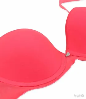 سوتین Neev نیو کاپ‌دار فنردار پرسی حریر کد Prime 2058 صورتی فسفری Neon