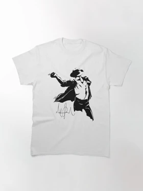 تیشرت مایکل جکسون Abbigliamento CANTANTE Classic