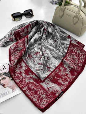 روسری پاییزه کوبیسم