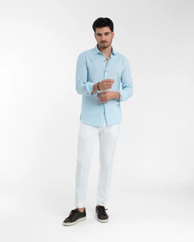 پیراهن مردانه لینن کد 1904
