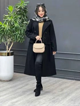 پالتو بلند شش دکمه